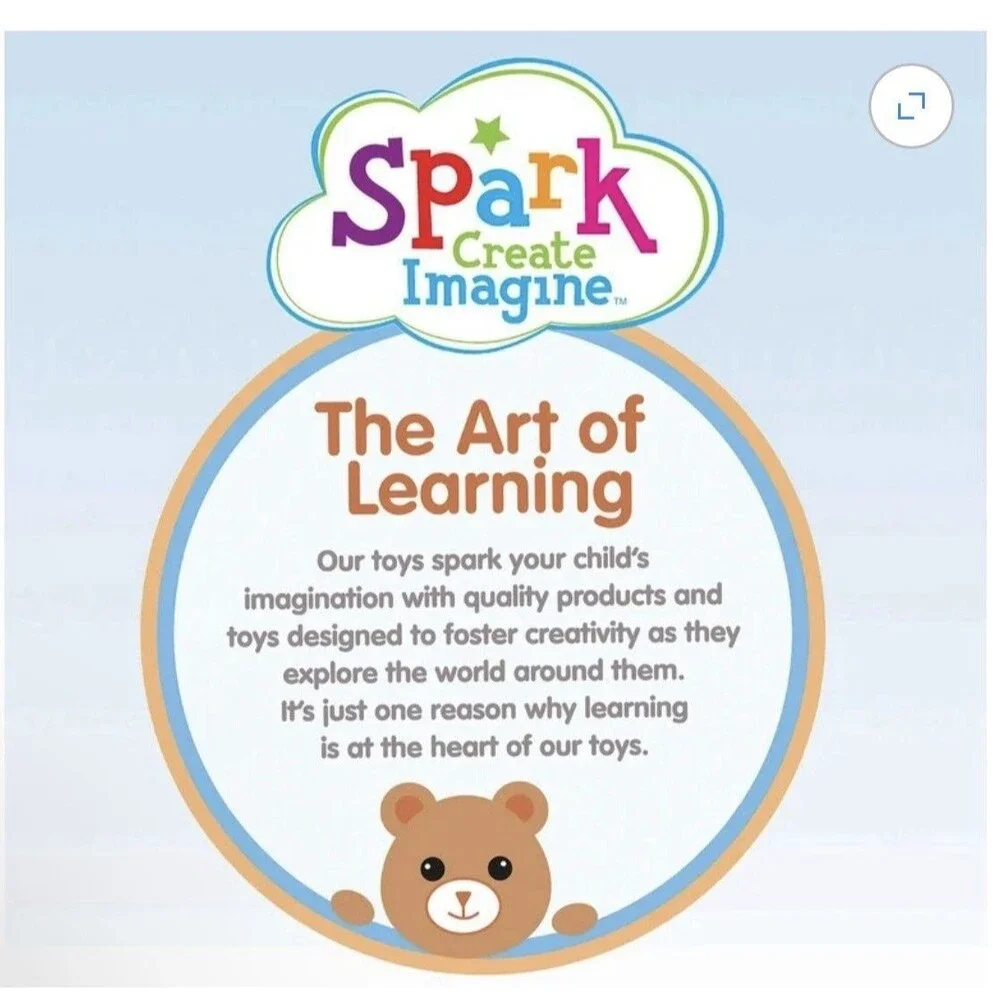 Spark Créate Imagine Wooden Walmart purple Panda Mini Puzzle Toodler Bear Jigsaw
